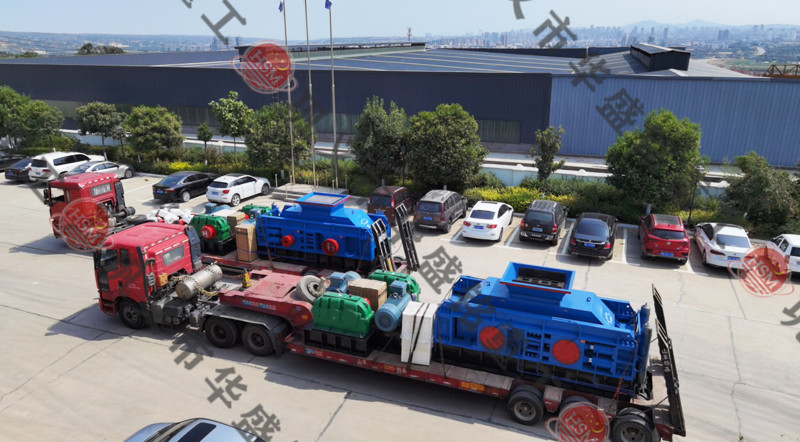 河卵石制砂機發(fā)貨現(xiàn)場